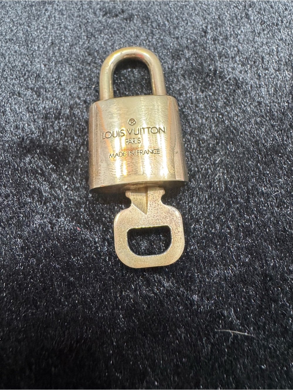 Louis Vuitton Brass Padlock with Key #303 - Picture 3 of 4